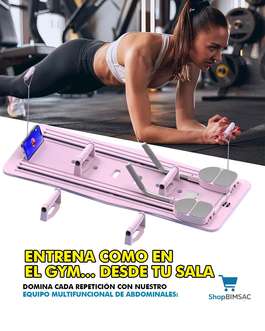 TABLA FITNES MULTIFUNCIONAL PARA ENTRENAR EN CASA | 💪 TU ENTRENAMIENTO COMPLETO EN UNA TABLA PORTÁTIL 🏠