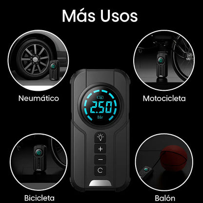 ARRANCADOR DE BATERIA 4 EN 1 | ✅ GARANTÍA 1 AÑO | ✅ ENVÍO GRATIS