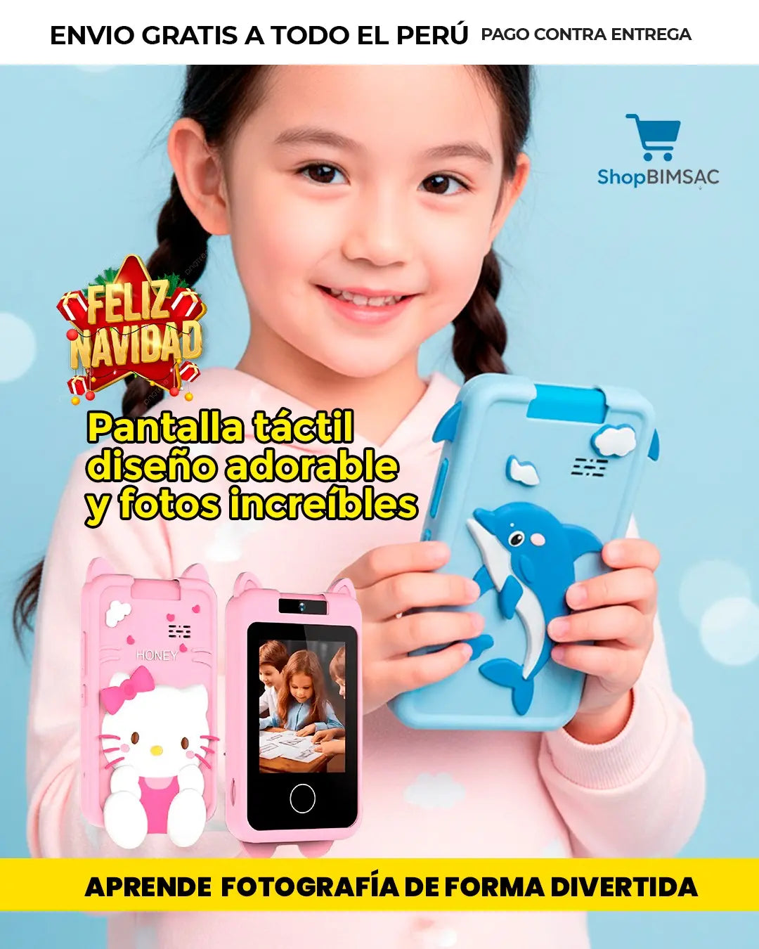 EL TELÉFONO INTELIGENTE PARA NIÑOS QUE APRENDE Y JUEGA 📱👶