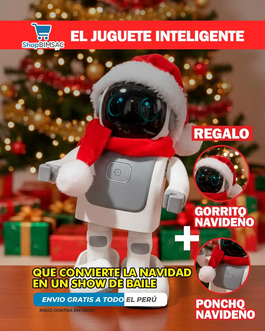 🤖 ROBERT ROBOT BAILARIN  |  DIVERSIÓN, MÚSICA Y TECNOLOGÍA EN UN SOLO ROBOT ✨ |   GARANTÍA 1 AÑO  |