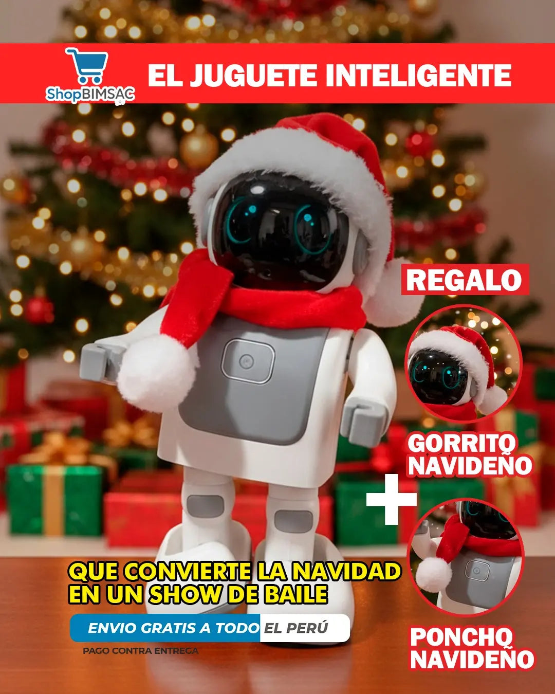 🤖 ROBERT ROBOT BAILARIN  |  DIVERSIÓN, MÚSICA Y TECNOLOGÍA EN UN SOLO ROBOT ✨ |   GARANTÍA 1 AÑO  |